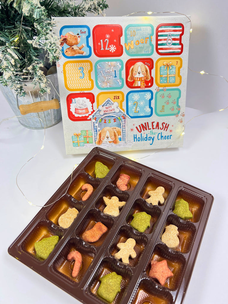 Holiday Shape and Color Dog Treats