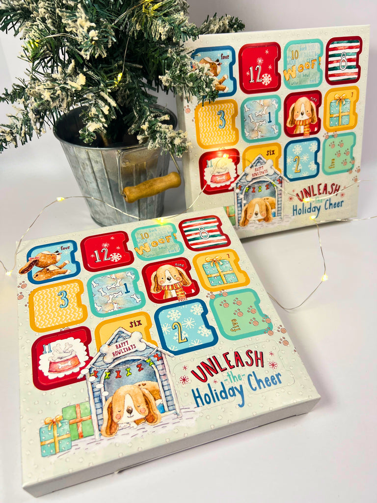 Dog Advent Calendar includes 14 treats