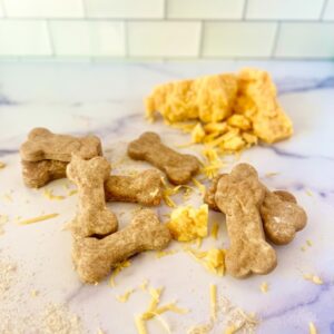 Cheddar Cheese Dog Bones