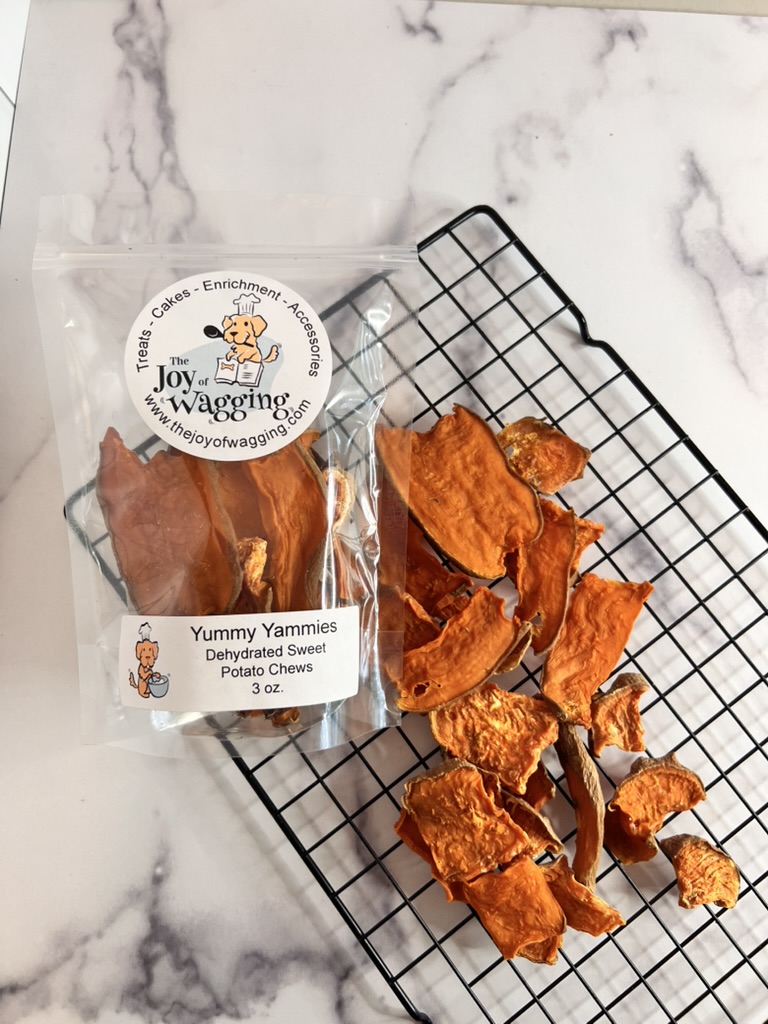 Dehydrated Sweet Potato Dog Chews