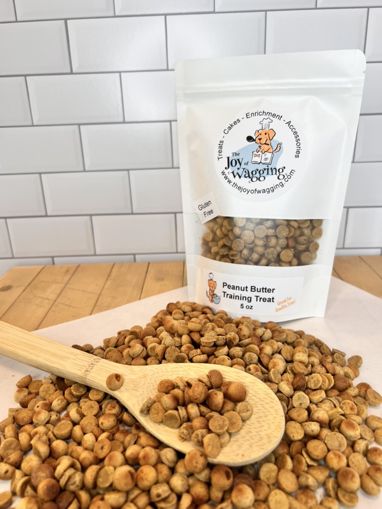 Gluten-Free Peanut Butter Dog Training Treats