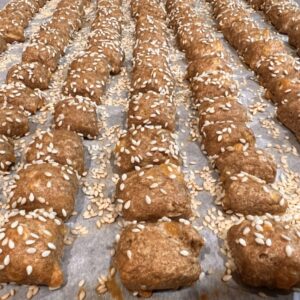 Parmesan Pretzel Bites Dog Treats