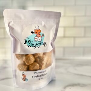 Parmesan Pretzel Bites Dog Treats