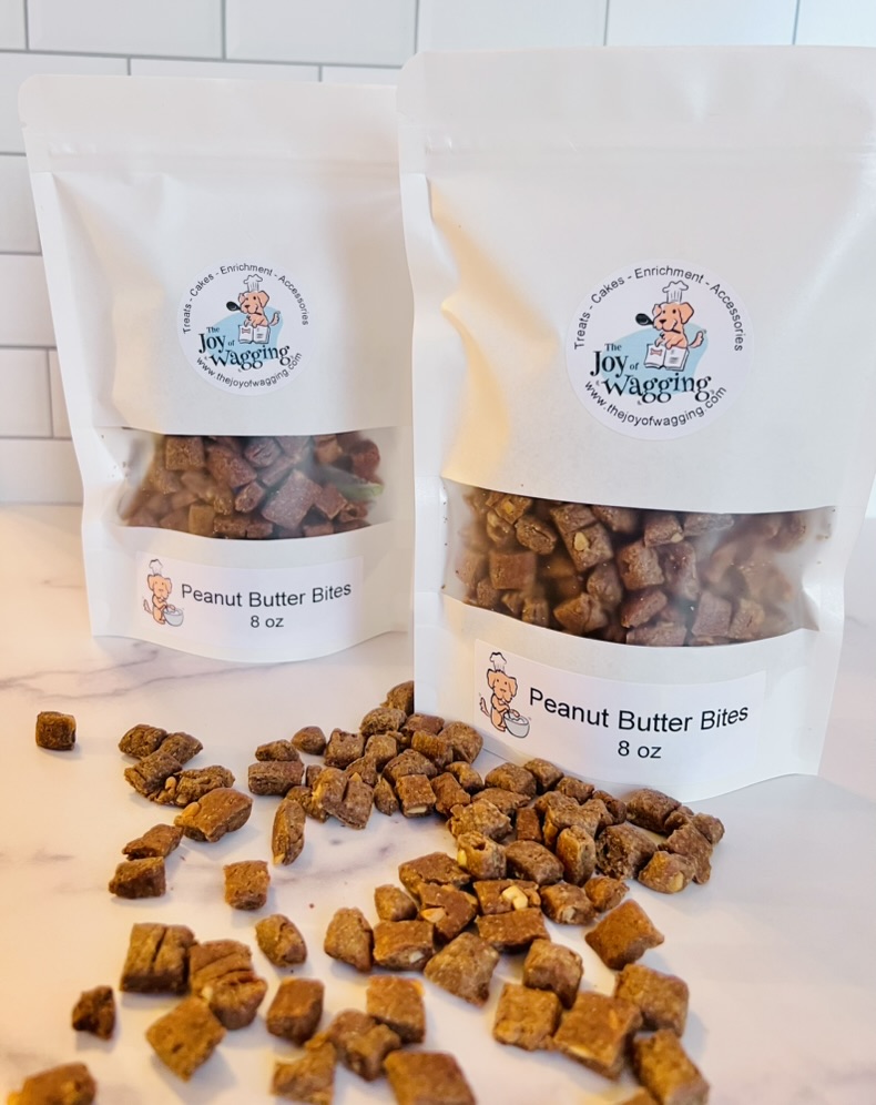 Peanut Butter Bites Dog Treats