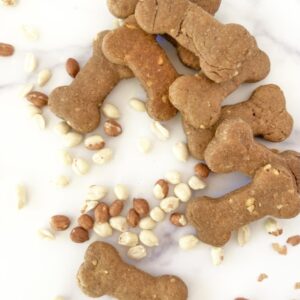 Peanut Butter Dog Bones
