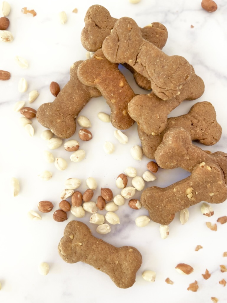 Peanut Butter Dog Bones
