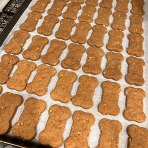 Peanut Butter Dog Bones