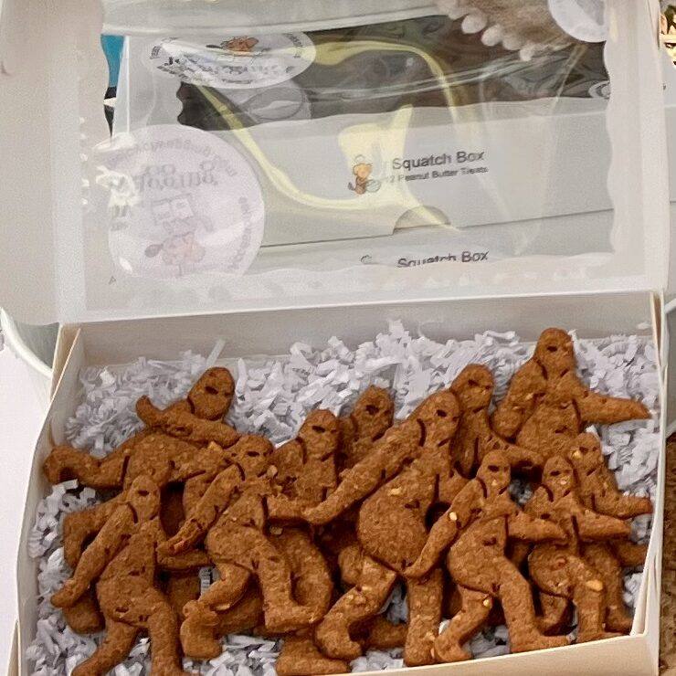 Bigfoot Peanut Butter Dog Treats Packaging
