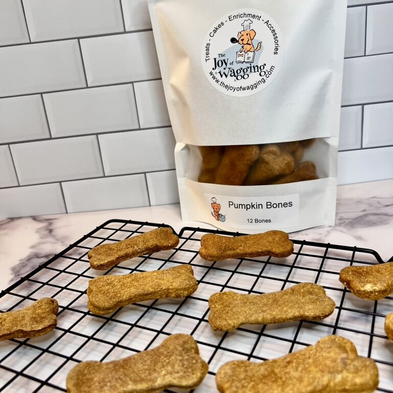 Pumpkin Dog Bones Packaging